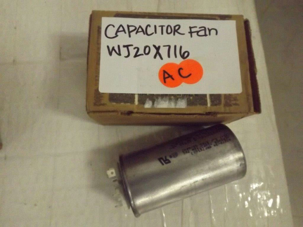 GENERAL ELECTRIC AIR CONDITIONER WJ20X716 CAPACITOR FAN NEW GENERAL ELECTRIC AIR CONDITIONER WJ20X716 CAPACITOR FAN NEW